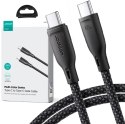 KABEL USB-C / USB-C Joyroom SA34-CC3 100cm 60W 5A PD W OPLOCIE CZARNY JOYROOM