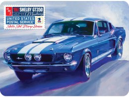 Model Plastikowy - Samochód 1967 Shelby GT350 USPS Stamp Series 1:25 - zestaw w metalboxie! AMT