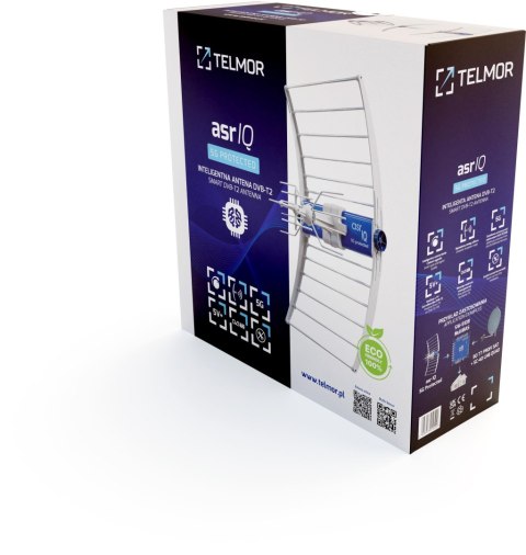 Antena szerokopasmowa DVB-T/T2 ASR IQ 2023 z ZZA7 5G Protected UHF TELMOR Antena szerokopasmowa DVB-T/T2 ASR IQ 2023 z ZZA7 5G Protected UHF TELMOR