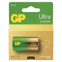 Bateria alkaliczna, D (LR20), ogniwo typ D, 1.5V, GP, blistr, 2-pack, Ultra