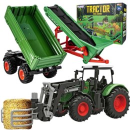 WOOPIE Zestaw Maszyn Rolniczych Traktor Ciągnik Zagroda Mini Farma Osada Rolnicy Woopie