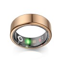 Smart RING złota, pomiar ciśnienia, tętno, monitorowanie snu, 11", Powerton