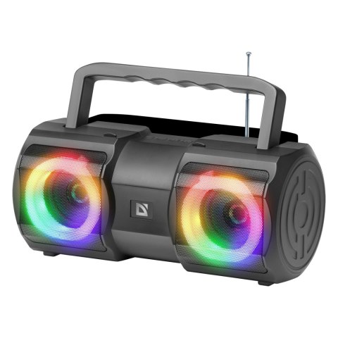 Defender głośnik BEATBOX 20, Li-Ion, 2.0, 20W, czarny, regulacja głośności, przenośny, z podświetleniem LED, wbudowany akum., 80