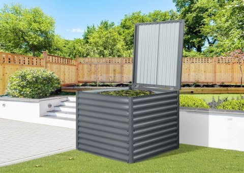 PREMIUM Metalowy kompostownik 98 x 98 x 85 cm Rojaplast PREMIUM Metalowy kompostownik 98 x 98 x 85 cm Rojaplast