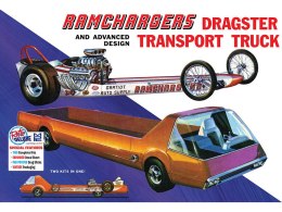 Model Plastikowy - Samochód 1:25 Ramchargers Dragster & Transporter Truck MPC