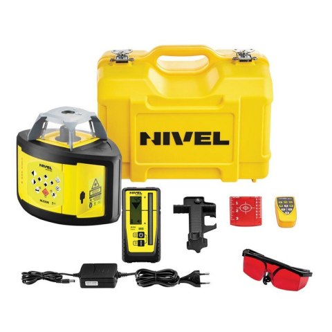 NIWELATOR LASEROWY NL520R DIGITAL + STATYW SJJ1 + ŁATA LS-24 NIVEL NIWELATOR LASEROWY NL520R DIGITAL + STATYW SJJ1 + ŁATA LS-24 NIVEL