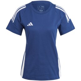 Koszulka damska adidas Tiro 24 Sweat niebiesko-biała IR9354