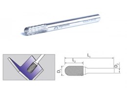 FREZ PALCOWY 6MM C0616/CB