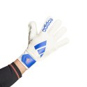 Rękawice bramkarskie adidas Copa Club Goalkeeper biało-niebieskie IX3835