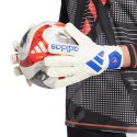 Rękawice bramkarskie adidas Copa Club Goalkeeper biało-niebieskie IX3835