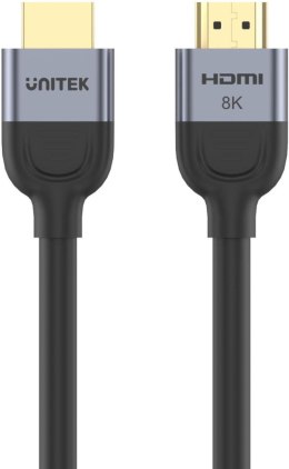 Unitek Kabel HDMI 2.1 8K 60Hz, czarny, 1,5m UNITEK