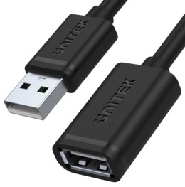 Unitek Y-C447GBK przewód przedłużacz USB 2.0 AM-AF 0,5M UNITEK