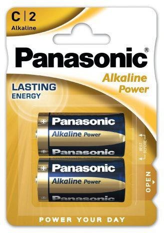 Bateria LR14 / APB / 2BP PANASONIC BRONZE Alcaline (blister 2 szt.) PANASONIC