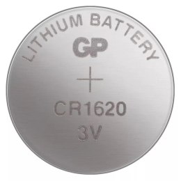 Bateria litowa, CR1620, CR1620, 3V, GP, blistr, 5-pack