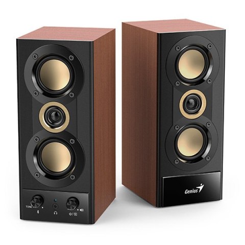 Genius głośniki SP-HF800BT, 2.0, 20W, czarno-brązowy, Bluetooth 5.3 Genius głośniki SP-HF800BT, 2.0, 20W, czarno-brązowy, Bluetooth 5.3