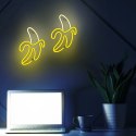 Neon LED Light BANANA white yellow Bat + USB FLNE10 Forever Light