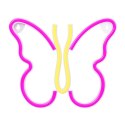 Neon LED Light BUTTERFLY pink NNE03 Neolia