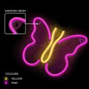 Neon LED Light BUTTERFLY pink NNE03 Neolia