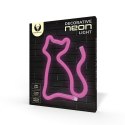 Neon LED Light CAT pink Bat + USB FLNE04 Forever Light