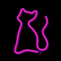 Neon LED Light CAT pink Bat + USB FLNE04 Forever Light