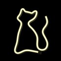 Neon LED Light CAT warm white Bat + USB FLNE03 Forever Light