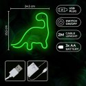 Neon LED Light DINOSAUR green NNE01 Neolia