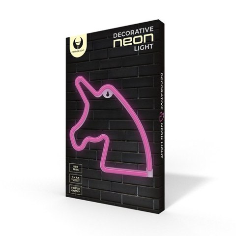 Neon LED Light UNICORN pink Bat + USB FLNE01 Forever Light