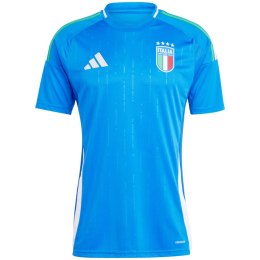 Koszulka męska adidas Italy 24 Home niebieska IN0657