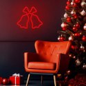 Neon LED CHRISTMAS BELLS red FLNE17 Forever Light