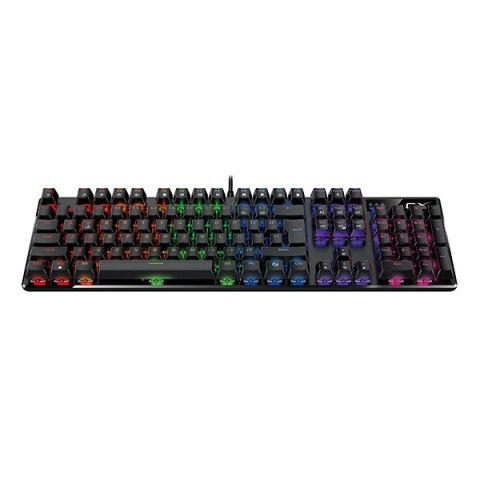 Genius GX Gaming Scorpion K12 Copilot, klawiatura CZ/SK, do gry, przewodowa (USB), czarna, mechaniczna Genius GX Gaming Scorpion K12 Copilot, klawiatura CZ/SK, do gry, przewodowa (USB), czarna, mechaniczna