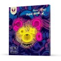 Neon ART LED PUNK TEDDY BEAR pink-yellow FLA01 Forever Light