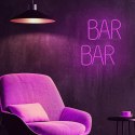 Neon LED BAR pink Bat + USB FLNE24 Forever Light