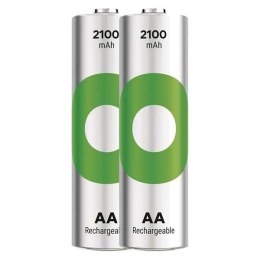 Akumulatorki, AA (HR6), 1.2V, 2100 mAh, GP, kartonik, 2-pack, ReCyko