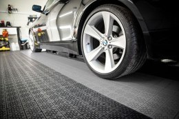ATENA Płytki podłogowe, plastikowe 11 szt. szare Rojaplast