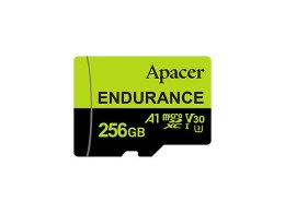 Apacer Endurance V30 A1, 256GB, micro SDXC, AP256GEDM1D09-R, UHS-I U3 (Class 10)