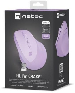 Mysz komputerowa Natec Crake 2 Pure Lavender NATEC