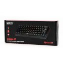 Marvo SHOGO 63, klawiatura US, do gry, przewodowa (USB), czarna, mechaniczna, podświetlenie