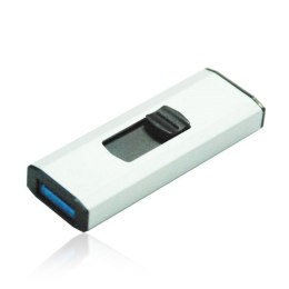 MediaRange USB flash disk, USB USB 3.0 (3.2 Gen 1), 32GB, srebrny, MR916, USB A, wysuwany