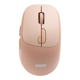 Mysz bezprzewodowa, Marvo M809W Orange, pomarańczowa, optyczna, 1600DPI
