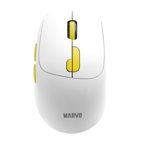 Mysz bezprzewodowa, Marvo M809W White, biała, optyczna, 1600DPI Mysz bezprzewodowa, Marvo M809W White, biała, optyczna, 1600DPI