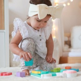 WOOPIE BABY Interaktywna Układanka Dopasuj Pojazdy i Zwierzątka Niebieska Woopie Baby