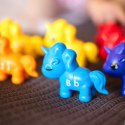 WOOPIE Figurki Montessori Zestaw Edukacyjny Jednorożce do Składania "Dopasuj Literki" 13 el. Woopie