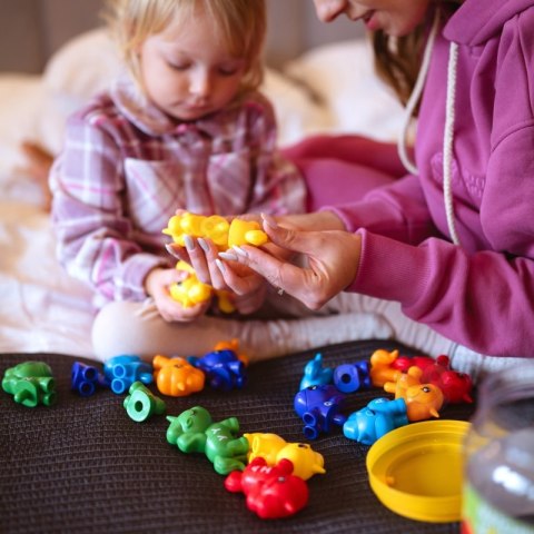 WOOPIE Figurki Montessori Zestaw Edukacyjny Jednorożce do Składania "Dopasuj Literki" 13 el. Woopie WOOPIE Figurki Montessori Zestaw Edukacyjny Jednorożce do Składania "Dopasuj Literki" 13 el. Woopie