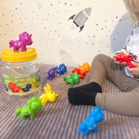 WOOPIE Zestaw Nauka Liczb Kolorów Montessori Figurki Jednorożce do Składania "Dopasuj Cyferki" 13 el. Woopie WOOPIE Zestaw Nauka Liczb Kolorów Montessori Figurki Jednorożce do Składania "Dopasuj Cyferki" 13 el. Woopie