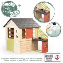 Smoby Domek Nature z kuchnią + 17 akcesoriów Smoby