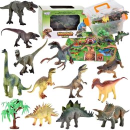 WOOPIE Zestaw Park Dinozaurów Figurki + Mata i Akcesoria 23 el. Woopie