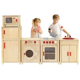 VIGA Drewniany Ogromny Zestaw Kuchenny Natural Certyfikat FSC Viga Toys