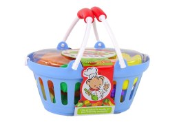 Zestaw Artykułów Spożywczych W Koszyku Owoce Warzywa LEAN Toys