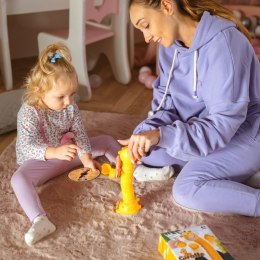 WOOPIE Gra Zręcznościowa Żyrafka Układanie Kubeczków Woopie