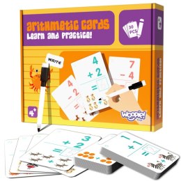WOOPIE Karty Edukacyjne Fiszki Do Nauki Liczenia Woopie